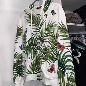 Dolce and Gabbana butterfly hoodie